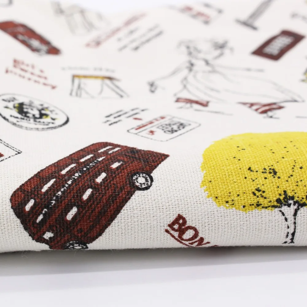 Gedrukt Meter Stof Katoen Linnen Stof voor Naaien Textiel Gordijn ... Gedrukt Meter Stof Katoen Linnen Stof voor Naaien Textiel Gordijn ...