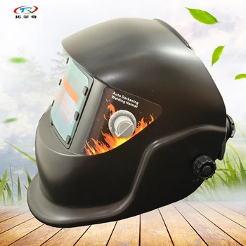 

Auto Darkening Welding Helmet Solar and replaced battery supply Full Face Welding Mask All Black Color Hot Sale HS01-A(2233FF)