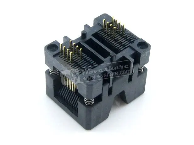 OTS-16(28)-0.65-01 SSOP16 TSSOP16 Enplas IC Test Burn-in Socket Programming Adapter 0.65mm Pitch 4.4mm Width