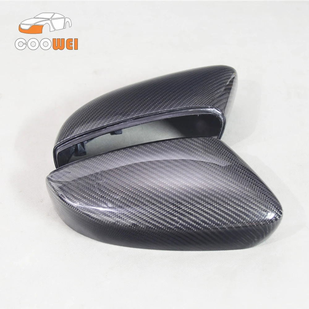 Replacement style carbon fiber mirror cover side mirror for VW polo