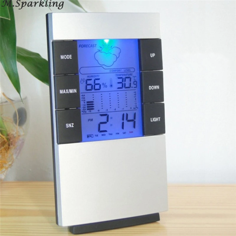 Chime Color Changing Desktop Digital Table Clocks Watch Indoor