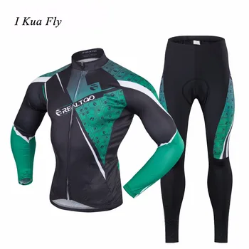

New Cycling Set Long Sleeve MTB Bicycle Wear Maillot Ropa Ciclismo Bike Uniform Cycling Jersey Set Cyclin Clothing Bike z4