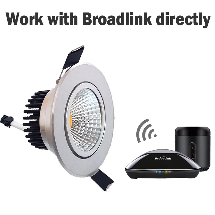 

Smart Downlight work with broadlink directly no need remote