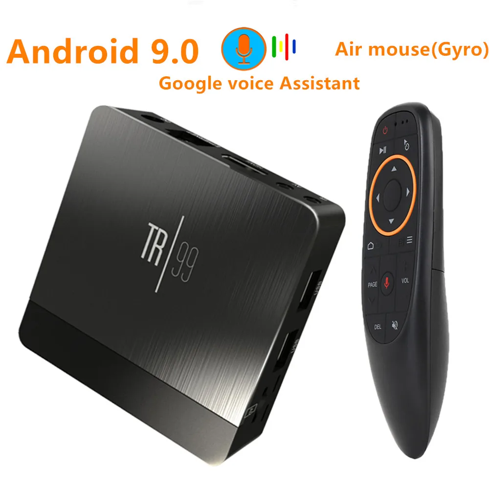 

Transpeed Android 9.0 Smart TV BOX RK3229 2G DDR3 16G EMMC ROM Set Top Box 4K 3D H.265 Wifi media player TV Receiver play store