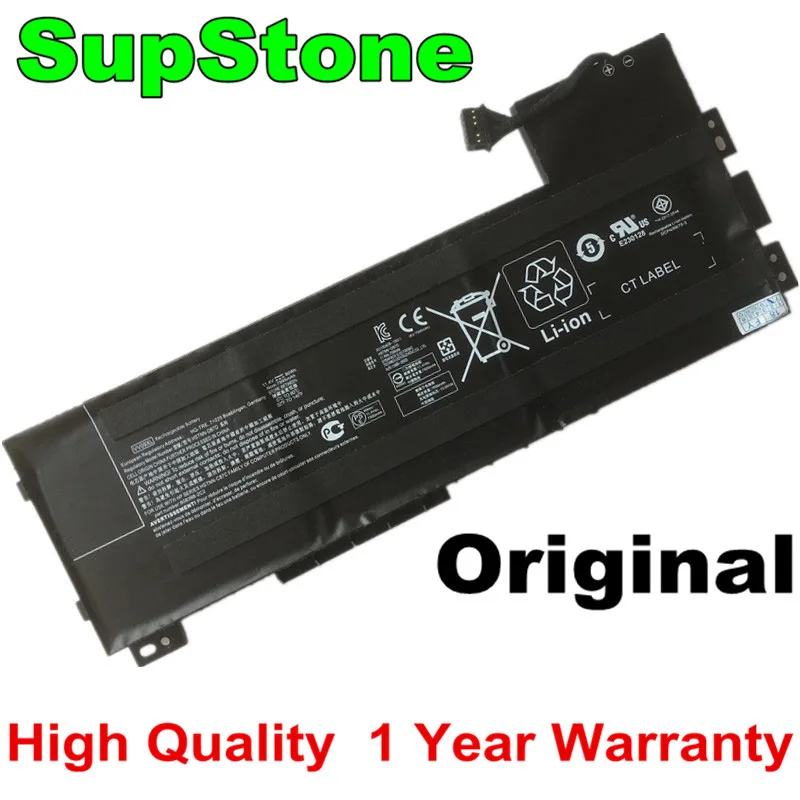 SupStone подлинный OEM VV09XL Аккумулятор для HP ZBook 15 G3 17 808398 2C1 808452 001 HSTNN DB7D ноутбука