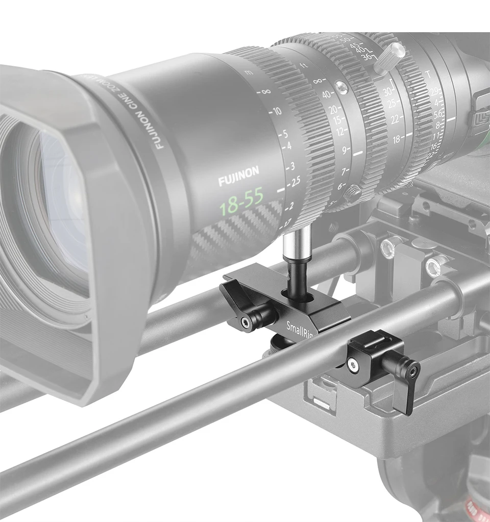 SmallRig 15 мм LWS объектив Поддержка для оптики Fujinon MK18-55mm и MK50-135mm T2.9 объектива (для sony E-Mount) 2151