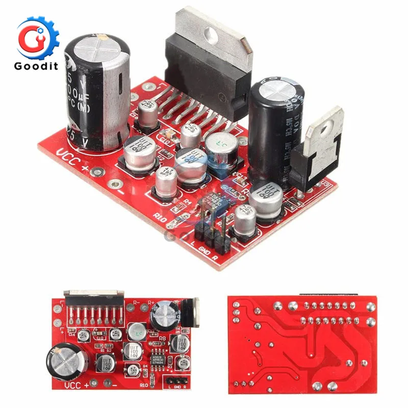 DC 12V TDA7379 38W+38W Stereo Amplifier Board w/AD828 Preamp Super Than NE5532 Amplifiers Boards Integrated Circuits