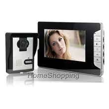 ENVÍO LIBRE Barato 7 “sistema de teléfono de la puerta de vídeo portero en casa hd 1 monitor 1 visión nocturna sony cámara del timbre en inventario al por mayor