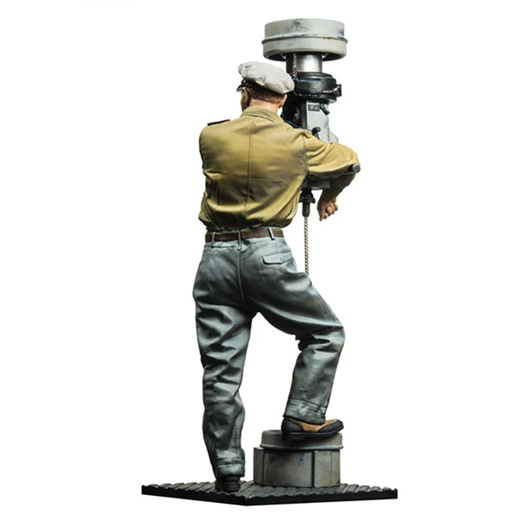 1/16 scale Набор фигурок из смолы WW2 commander неокрашенный и разобранный 16127D|Наборы для