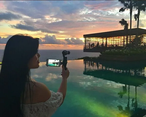 DJI Osmo Genggam Handheld 4K Camera And Stabilizer Gimbal 3 Axis Gimbal DJI Phantom 3 EMS