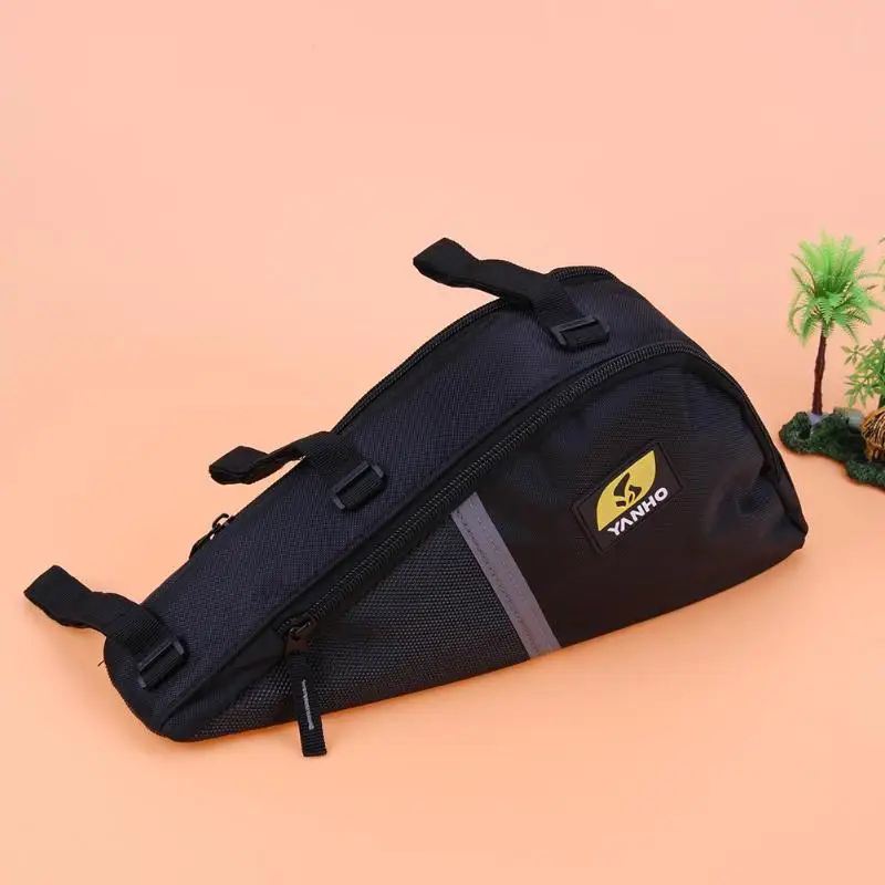 Waterproof Bike Bicycle Front Tube Triangle Frame Bag Saddle Pouch Storage Case