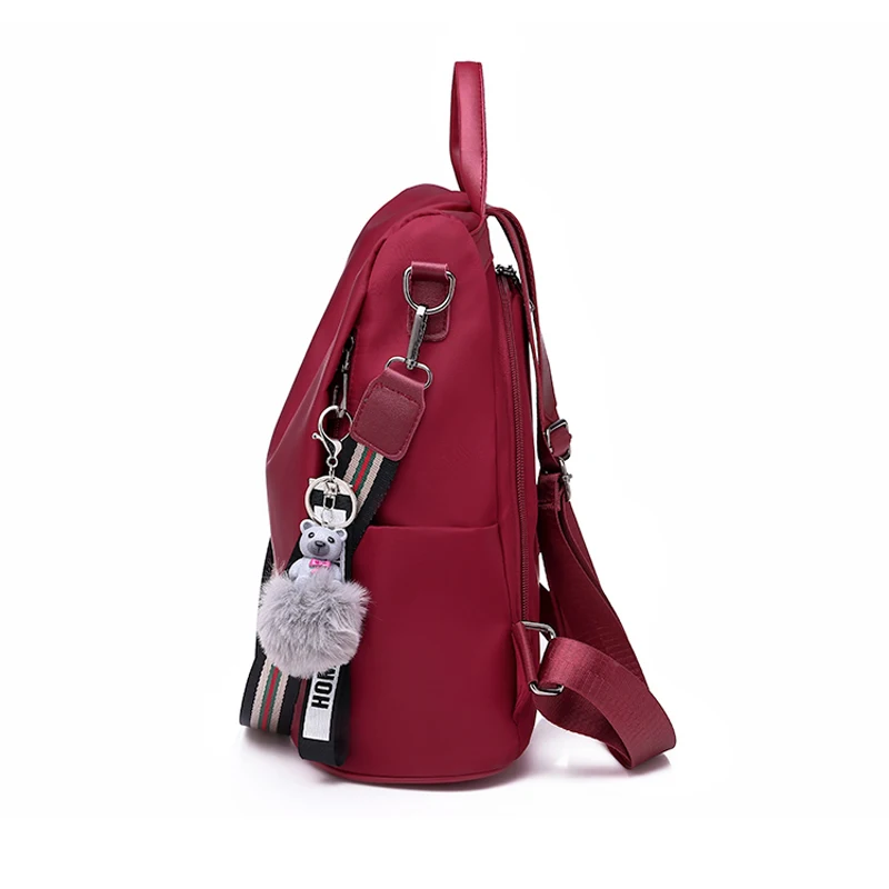 

New Ladies Anti-Theft Shoulder Portable Large-Capacity Backpack Sleek Minimalist Girl Backpack Wild Travel Ladies Shopping Bag