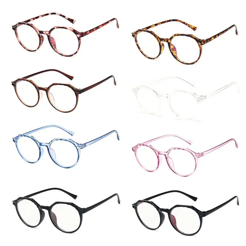 

Fashion Retro Transparent Glasses Frame Unisex Classic Polygon Eyeglasses Frame Students All-match fro Men Women 8 Styles New