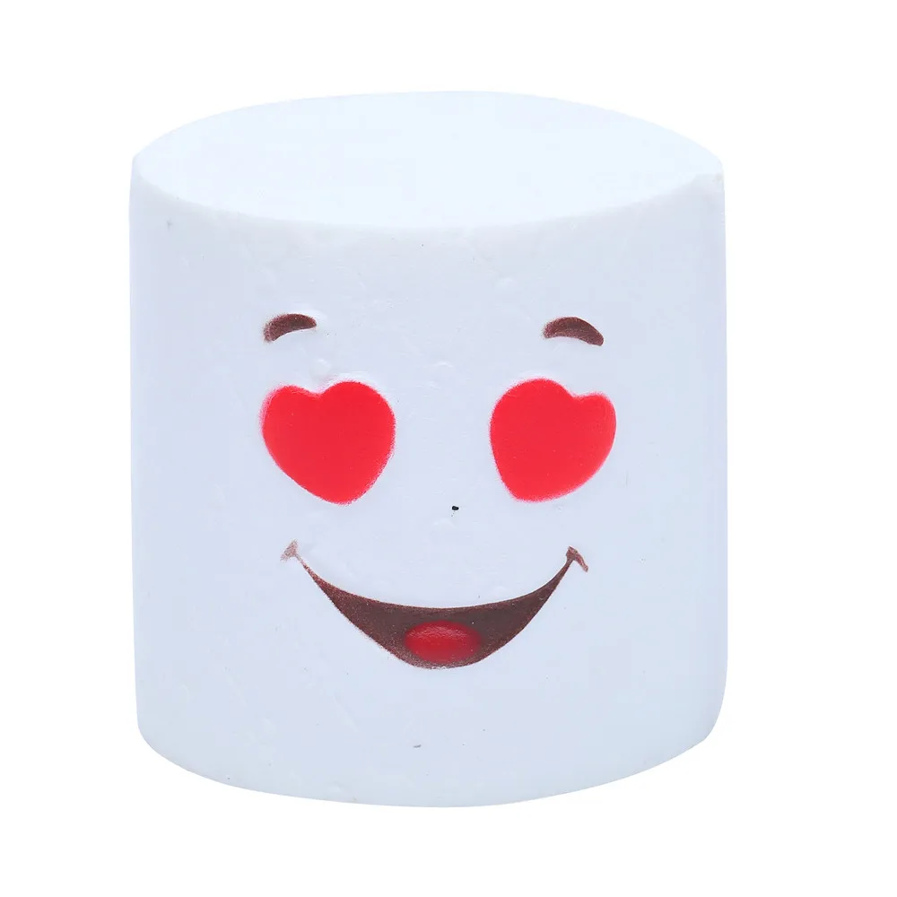 Toy kids 1PCS Cartoon Smiling toilet pape Toy PU Squishy Slow Rising Cream Scented Children White PU Circular Gift Funny Toy Toy kids 1PCS Cartoon Smiling toilet pape Toy PU Squishy Slow Rising Cream Scented Children White PU Circular Gift Funny Toy