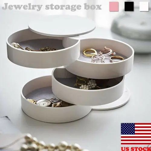 

Jewelry Box Travel Portable Storage Case for Earring Necklace Bracelet Ring Gift