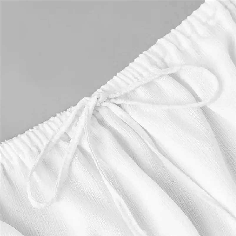 Fashion womens tops and blouses summer 2018 Off Shoulder Long Sleeve Chiffon Blouse Tops Clothes T Shirt camicette Y16#N  (2)