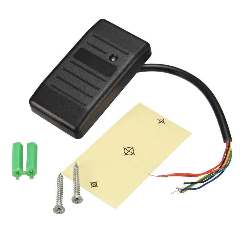 

NEW Waterproof EM Compatible Proximity ID Card Reader RFID EM Card Reader For Access Control with  26 Interface 125KHz 9-15V