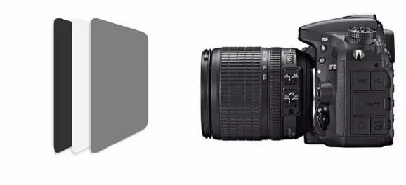Горячая 3 в 1 карманная цифровая камера 18% белый черный серый баланс карты с шейный ремень для цифровой фотографии новейшие