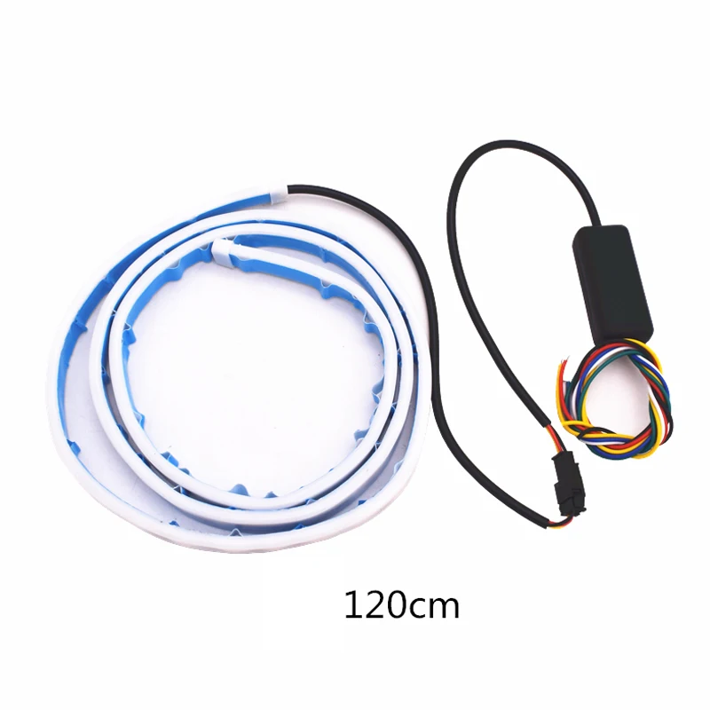 

RGB Colorful Flowing LED Trunk Strip Car Trunk Dynamic Blinkers LED Turn Tail Light DRL Lights TD326
