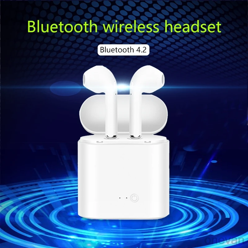 

i7s TWS fone de ouvido earphones Wireless Bluetooth Earphone draadloze oordopjes earbuds Stereo Earbud Headset Mic ear buds