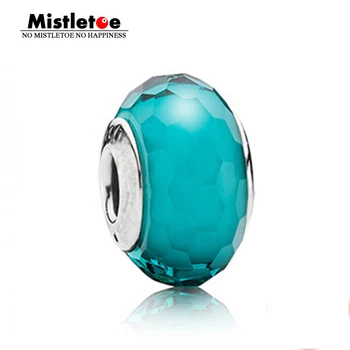 

Authentic 925 Sterling Silver Faceted Pink Blue Purple Red White Murano Glass Charm Bead Fit European Bracelet Jewelry