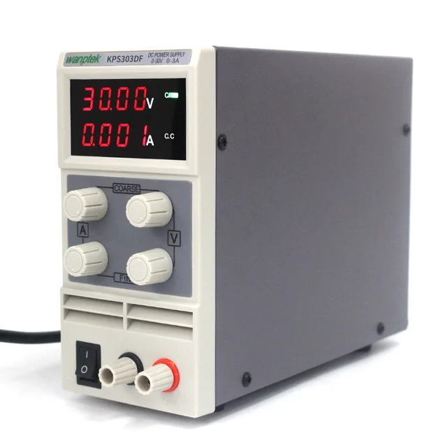 DC Power Supply 0 30V 0 5A Adjustable Dual Digital Variable Precision Lab Grade KPS 305DF 0.01V