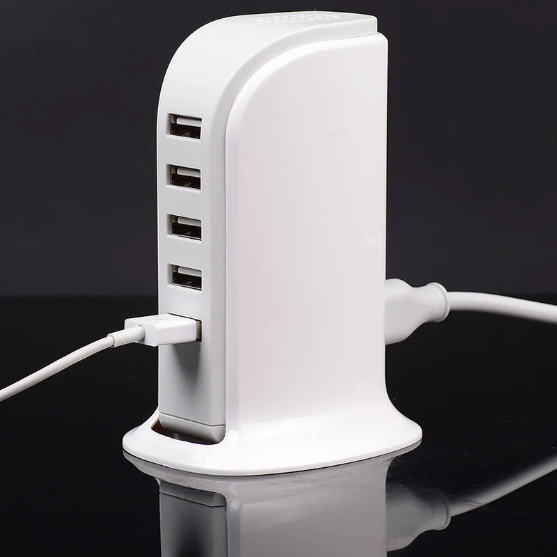 5 ميناء USB شاحن 30 W ل فون باد سامسونج Xiaomi هواوي SONYMobile الهاتف اللوحي شاحن السفر الذكية USB شاحن 5 ميناء USB شاحن 30 W ل فون باد سامسونج Xiaomi هواوي SONYMobile الهاتف اللوحي شاحن السفر الذكية USB شاحن