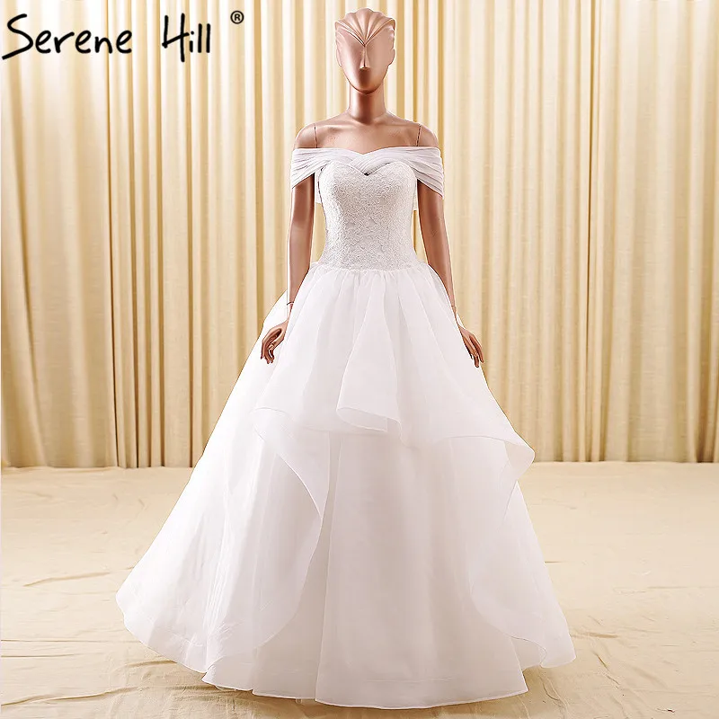 White Princess Ball font b Gown b font Sexy font b Wedding b font Dresses 2017