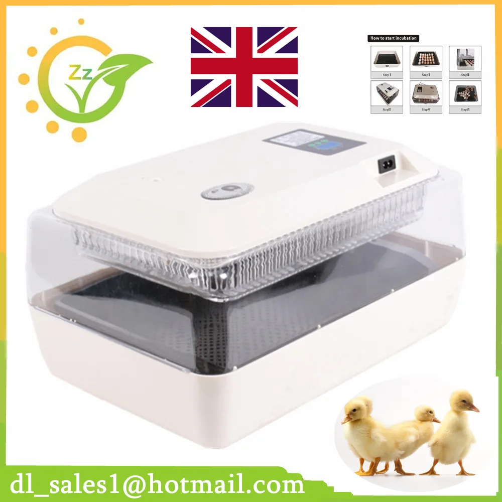 

Digital Incubator Good Quality Display Temperature Fully Automatic And Multifunction Mini Incubator For 24 Chicken Eggs