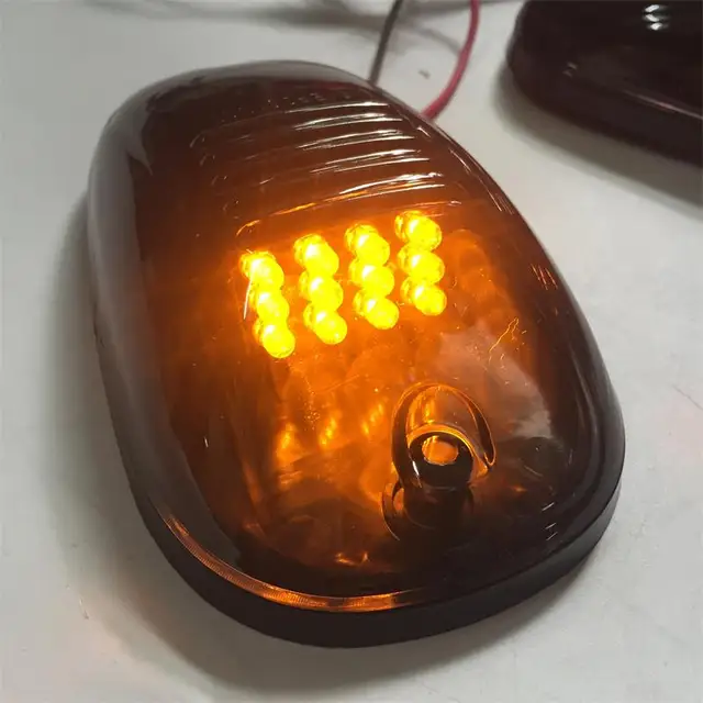CAR STYLING EXTERIOR LED DAY DOME LIGHT CAB MARKET ROOF AMBER LIGHTS FIT FOR F-150 F-250 F-350 RANGER T6 T7 XTL FX4 F150 PICKUP