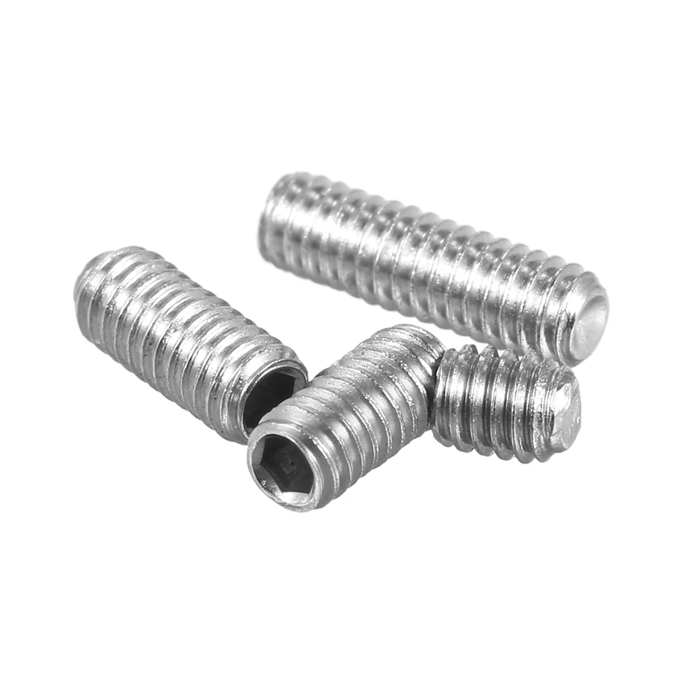 DIN916 304 болт из нержавеющей стали Grub Колпачковая Гайка с шестигранной головкой M2.5 * 8