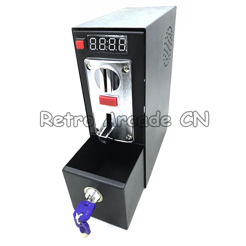 DG600F Coin operated Timer Control box with six kinds coin selector