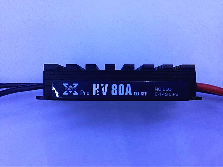 Hobbywing XRotor Pro 80A HV V3 6-14S ESC электронный контроллер скорости без BEC для мультикоптера сельскохозяйственный Дрон