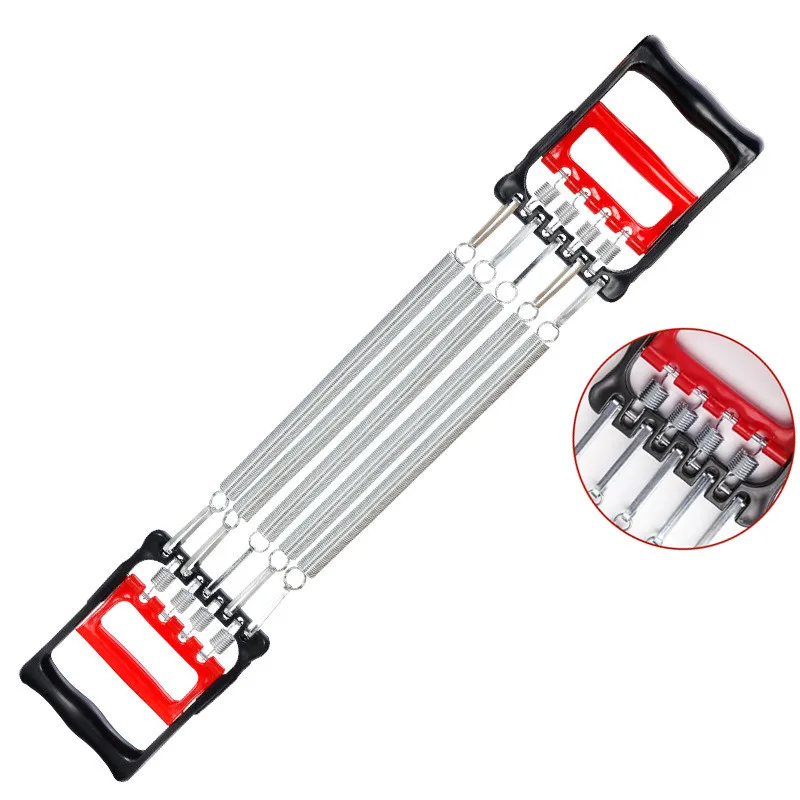 

Chest Expander 5 Springs for Fitness Muscle Pulling Training Arm Wrist Strength Trainer Gym Exercise Detachable Hand Gripper