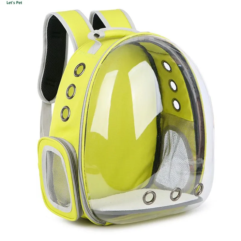 Дышащая прозрачная капсула Pet Cat Puppy Путешествия пространство рюкзак сумка