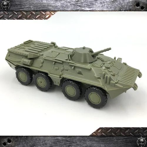 1:72 BTR-80 Armored Carrier M35 Cargo Truck M1046 KFZ.305 BLITZ Building Block Assembling Military Vehicles Model Army 2