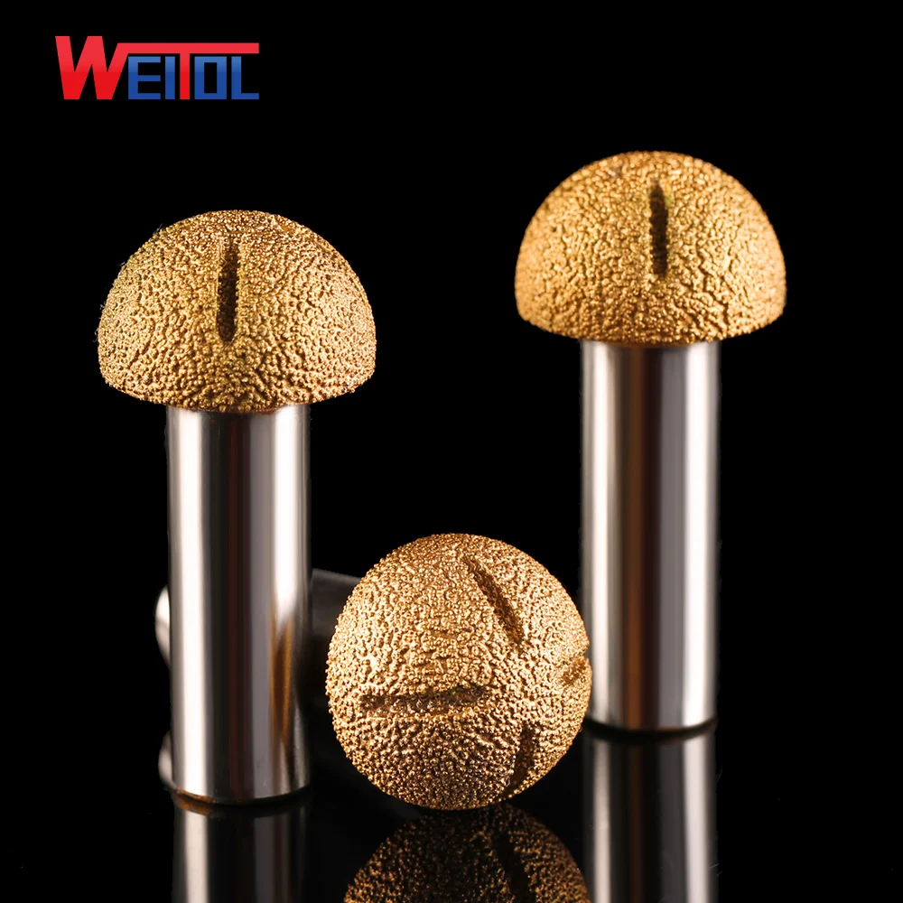 WeiTol free shipping 1pcs diamond burrs cove box bits marble router