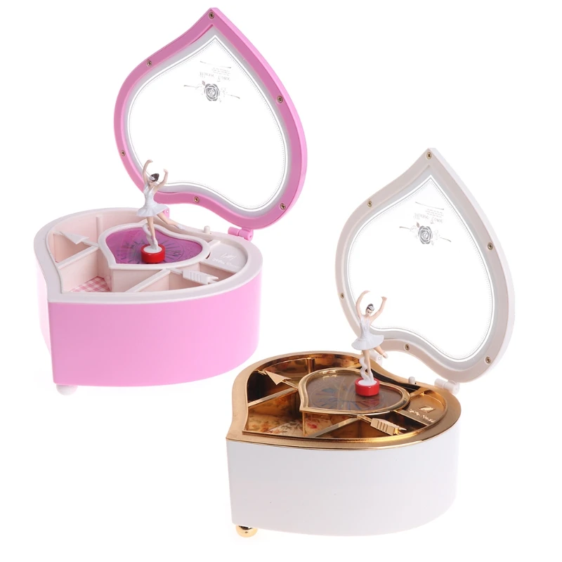 Heart Shape Dancing Ballerina font b Music b font font b Box b font Jewellery font