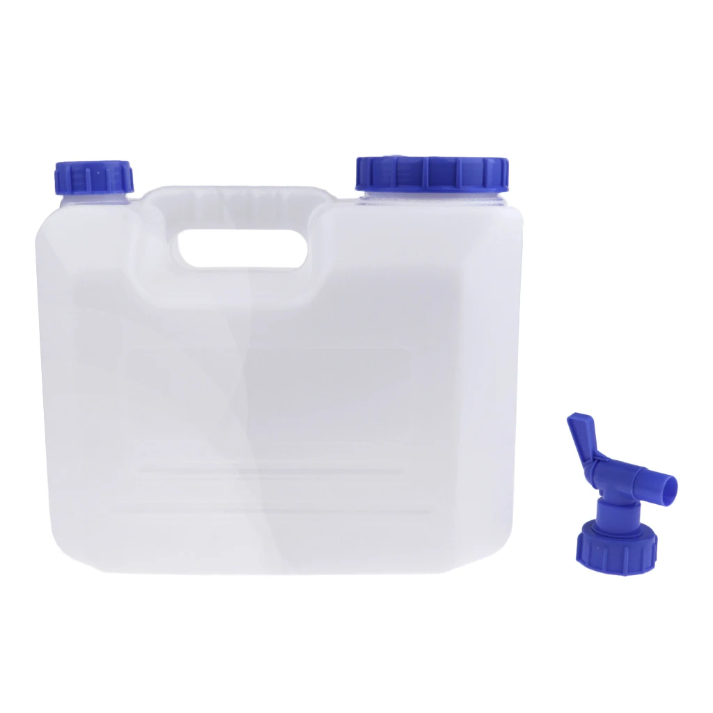 10l Durable Pe Large Drinking Water Bag Water Pot Bucket Storage Carrier Container Bottle For Outdoor Camping Picnic
