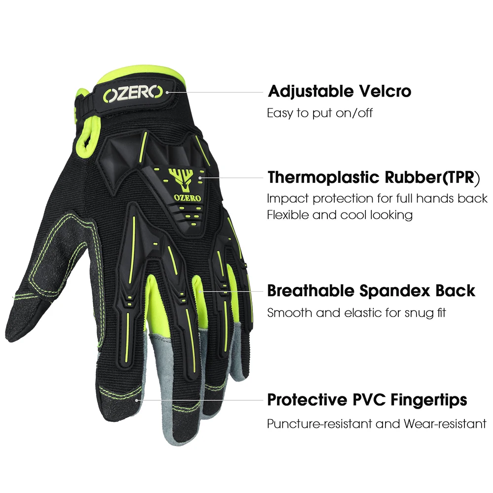 Перчатки для работы OZERO мужские тактические подлинные Защитные перчатки для водителей патруль и рабочие механические перчатки 8016