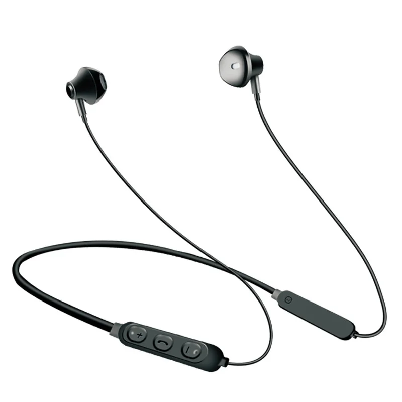 New Bluetooth Headset 5.0 Neck-mounted Double Ear Hanging Sports Wireless | Электроника