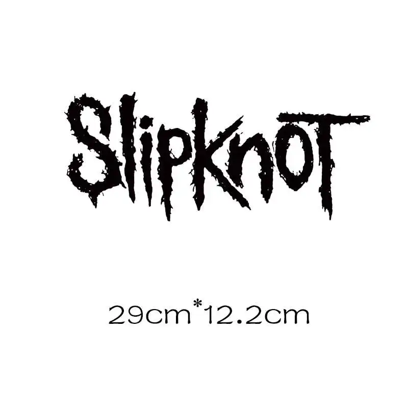 Slipknot наклейки полосы для одежды применение друг друга гладить на патчи для глажения аппликации для одежды патч toppe