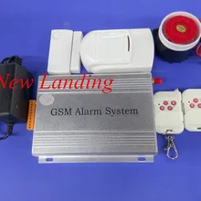 Металлический корпус Беспроводной четыре группы GSM сигнализация Системы GSM 850 мГц 900 мГц, 1800 мГц и 1900 мГц