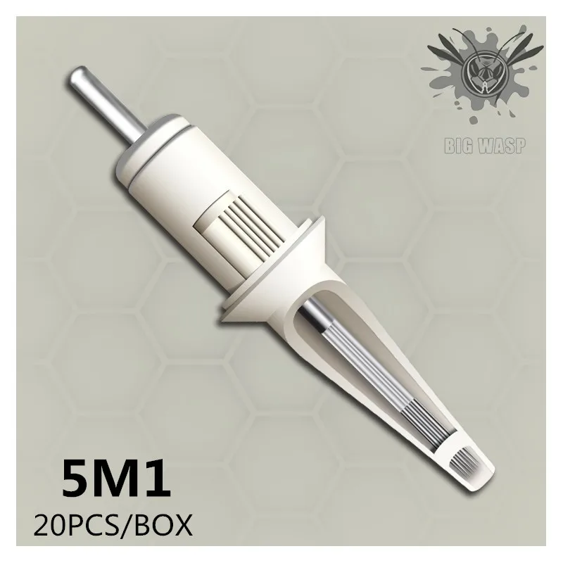 

Box Of 20PCS BIGWASP Magnums Standard Tattoo Needle Cartridges 5M