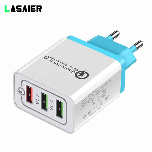 سريع تهمة 3.0 شاحن يو اس بي 5 V 2.4A QC3.0 سريع كابل شحن USB جدار شاحن آيفون سامسونج Xiaomi الهاتف المحمول شاحن سريع تهمة 3.0 شاحن يو اس بي 5 V 2.4A QC3.0 سريع كابل شحن USB جدار شاحن آيفون سامسونج Xiaomi الهاتف المحمول شاحن