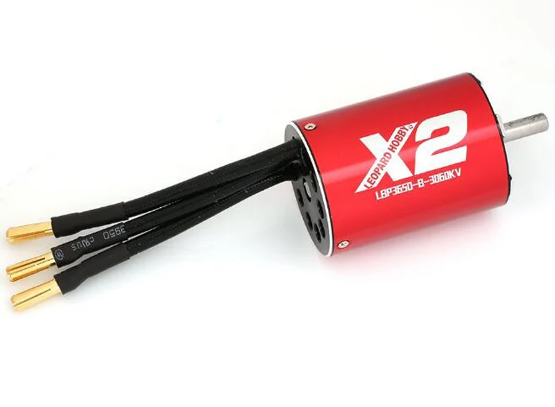 

1PC LEOPARO HOBBY 3900KV/3060KV Brushless Motor LBP3650/X2 Upgraded Version Motors Diameter 5MM for RC Model Boats Components