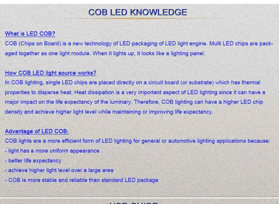 cob led light bulb lamp led lighting car work house lights (1)