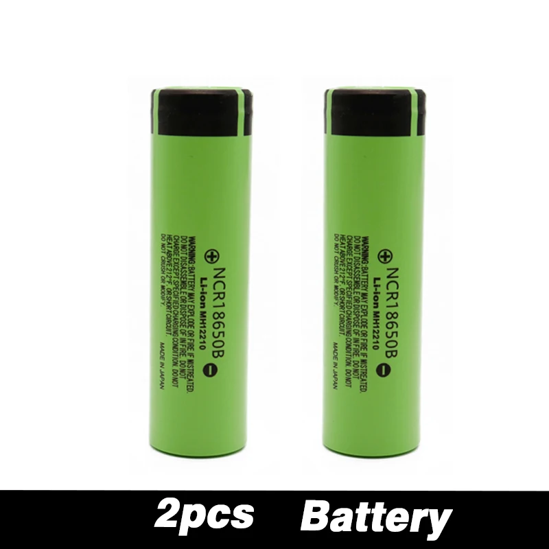 NCR 18650B 3,7 V 3400 MAH 18650 литиевая аккумуляторная батарея для Panasonic фонарик батареи и USB зарядное устройство