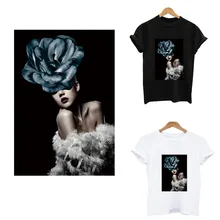 Мода для девочек, железные нашивки, термо-Стикеры для одежды, нашивки на одежду, нашивки на заказ, переводные наклейки, плавкая одежда