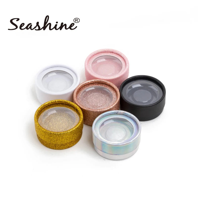 Seashine Lashes коробки 5 шт./партия пустые коробки для накладные ресницы розовый блеск упаковки пустые коробки без ресниц
